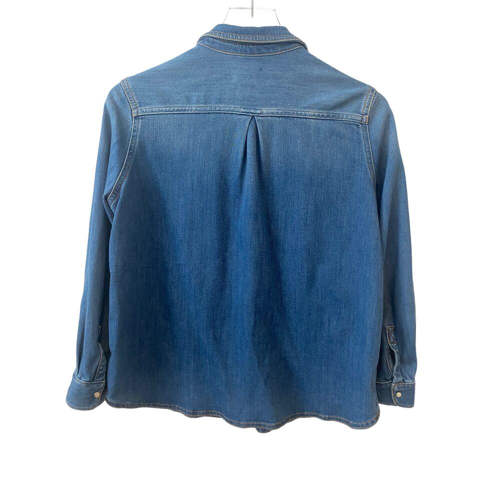 ZAGID & VOLTAIRE TARO DENIM BUTTON UP SIZE XS - Picture 5 of 10